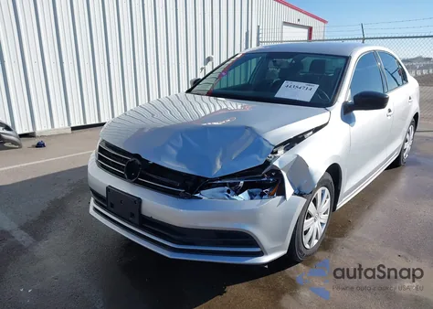 2016 Volkswagen Jetta 1.4T S z USA, uszkodzony, nr VIN 3VW267AJ9GM232382